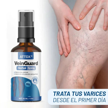 VEINGUARD Herbal Spray: Desinflama y Mejora la Circulación